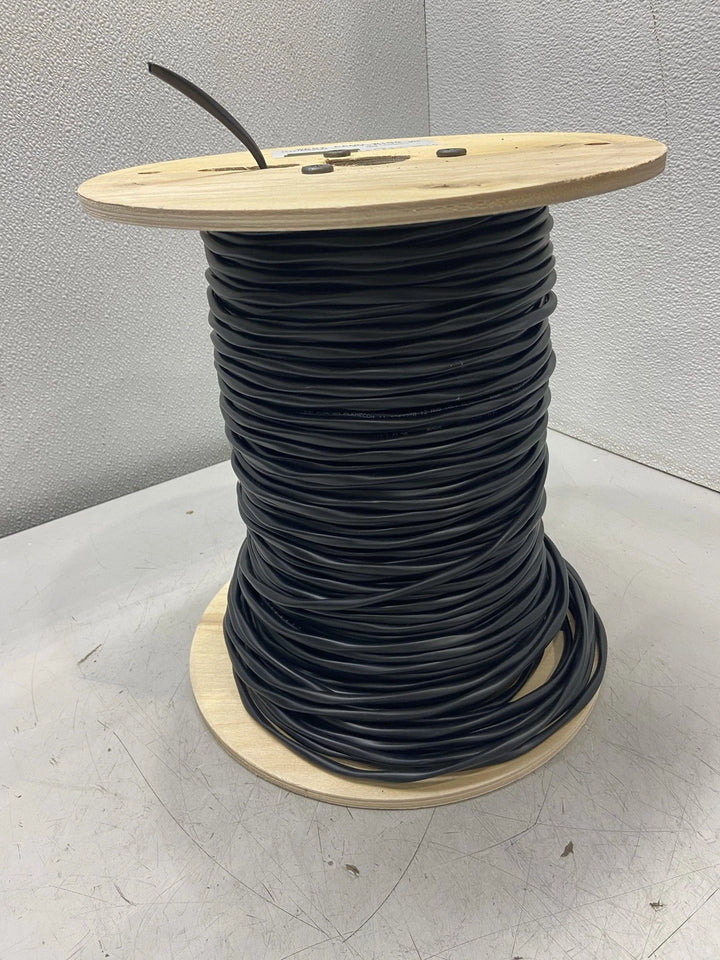 West Penn 12 AWG Unshielded CL3P Rated Cable 500 ft Black 25227BBK0500