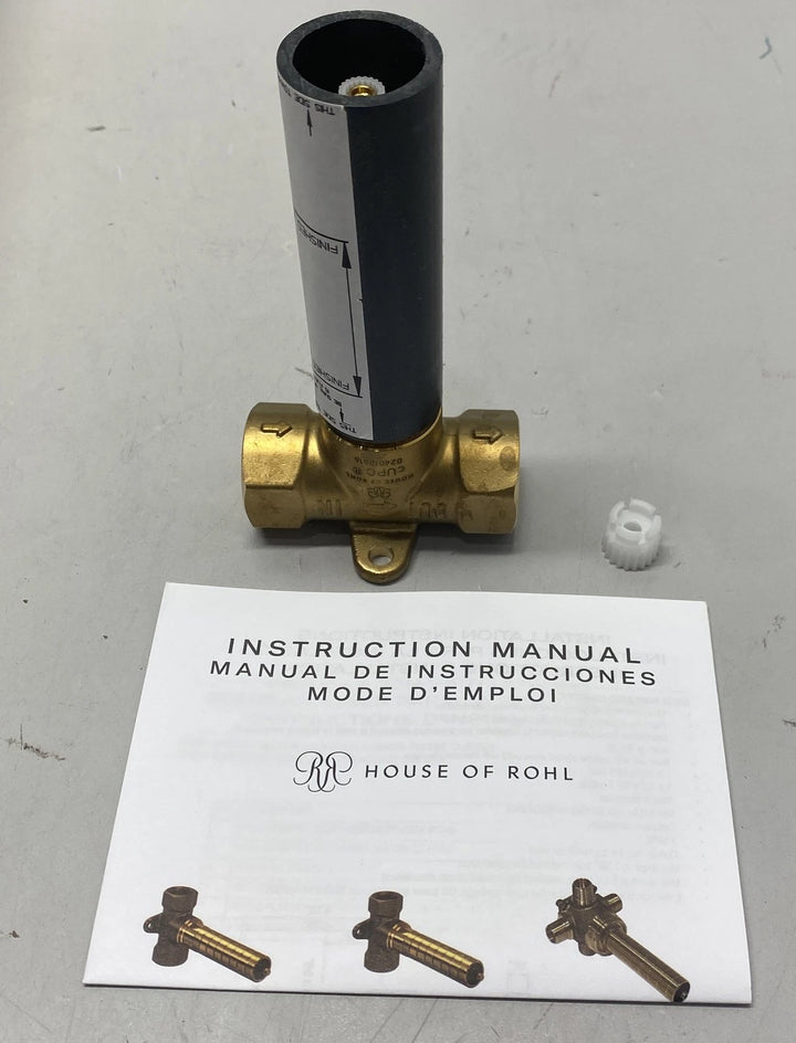 Rohl R1040R Concealed Rough Shower Volume Control Valve 3/4" (Lot of 2)