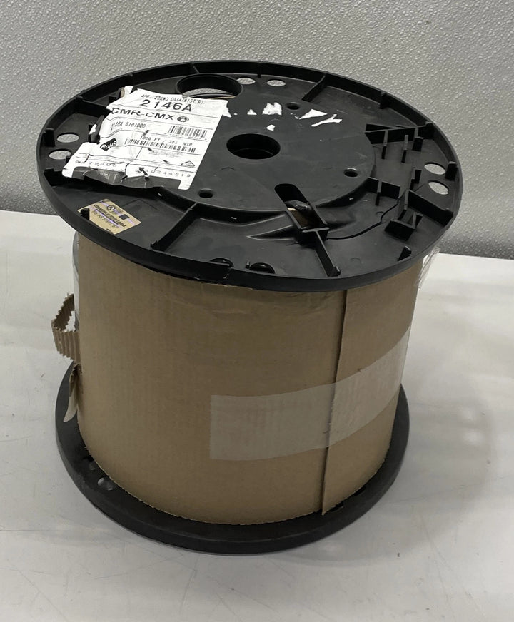 Belden Network Cable CAT 6 4PR Black 1000' 2146A 0101000