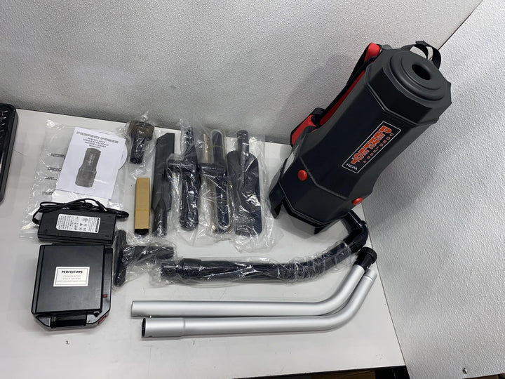 Perfect Power Cordless Backpack Vacuum -1.06gal HEPA w/ Battery/Accessories BBP5