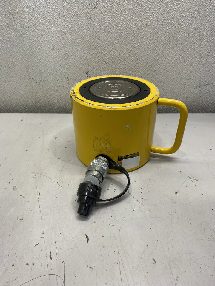 Enerpac RCS1002 Low Height Hydraulic Cylinder 100 Ton 10000PSI 700 Bar