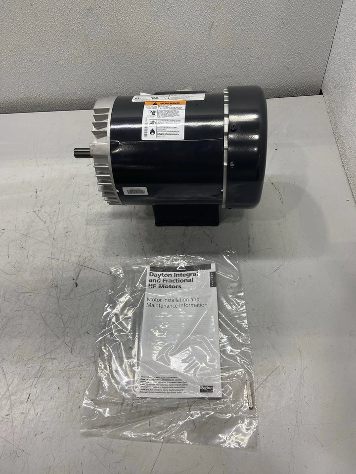 Dayton Capacitor-Start General Purpose Motor 1/2 HP 115/208-230V 6K342