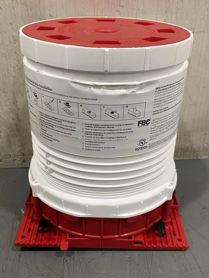 Lot Of 10 HoldRite Pro 3-4" Polypropylene Thermoplastic Firestop SleeveHFP-P4