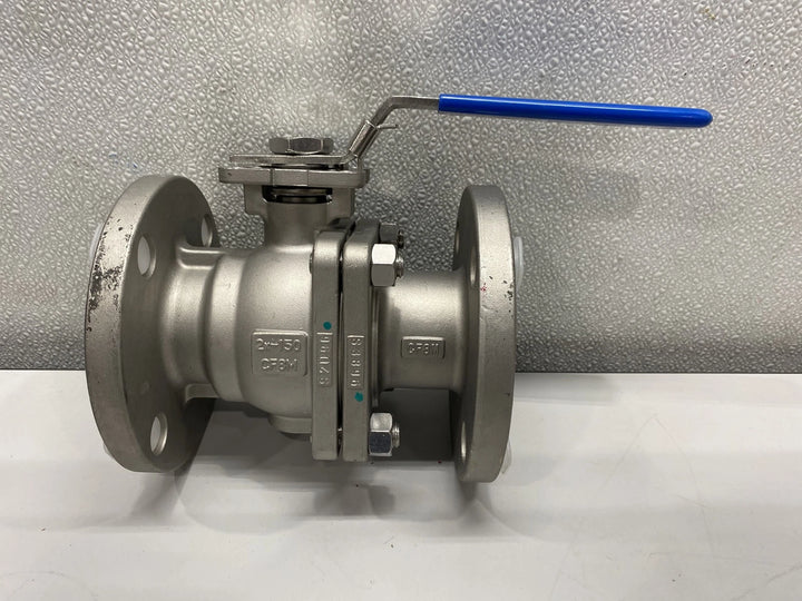 FNW Figure 600C - Stainless Steel 2" Ball Valves, 2 PC Full Port 150# Flanged