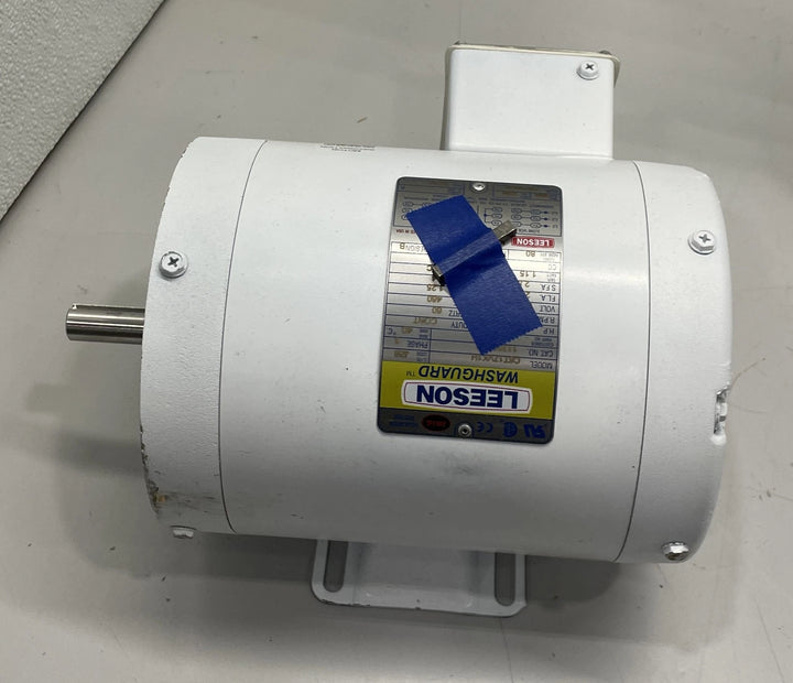 Leeson 3/4 HP Washdown Motor 3 PH 1800 RPM 208-230/460 V 56C Frame 113587.00