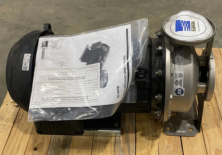 Ebara 10 HP SS 3U Series Centrifugal Pump 1-1/4” Discharge A3U-32-200-1100T3C