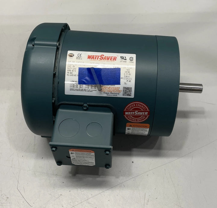 Leeson Wattsaver Motor 1725RPM 3/4HP 56C 3PH C6T17FC114D