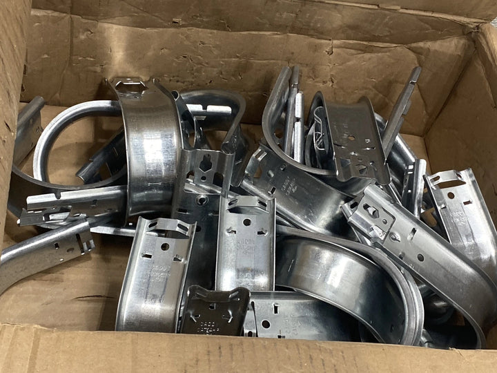 Lot of 50 nVent Caddy CAT64HP 4" J-Hook Cable Support Clips Pre-Galvanized Steel