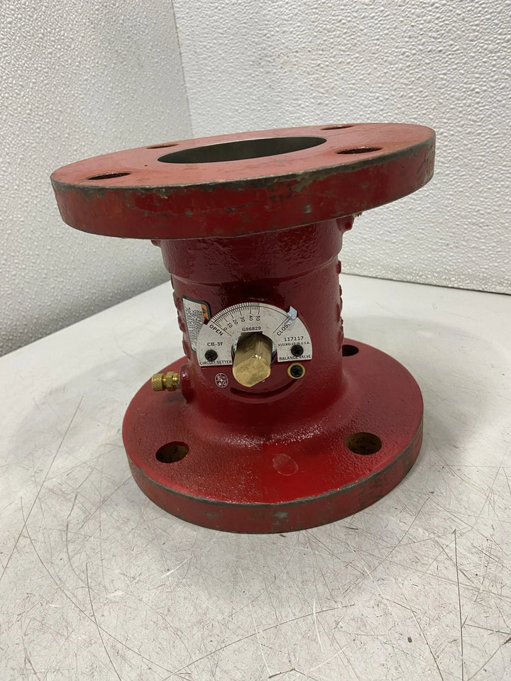 Bell & Gossett Circuit Setter Calibrated Balance Valve 117117 CB-3F