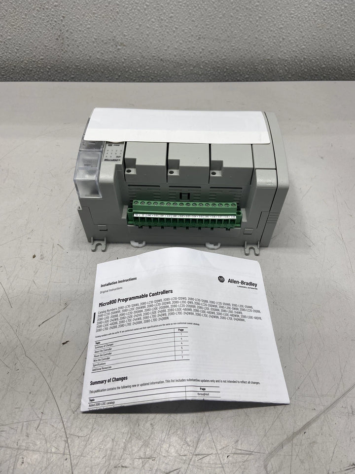 Allen Bradley Micro 850 Controller 2080-L50E-24QWB