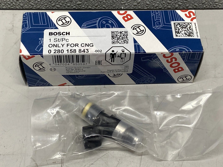 Lot of 8 Bosch Universal Fuel Injector 0 280 158 843