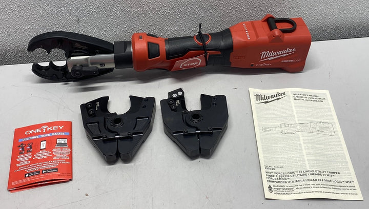 Milwaukee M18 6-Ton Utility Crimper with O-D3 and Cutting Jaws 2978-0CUT
