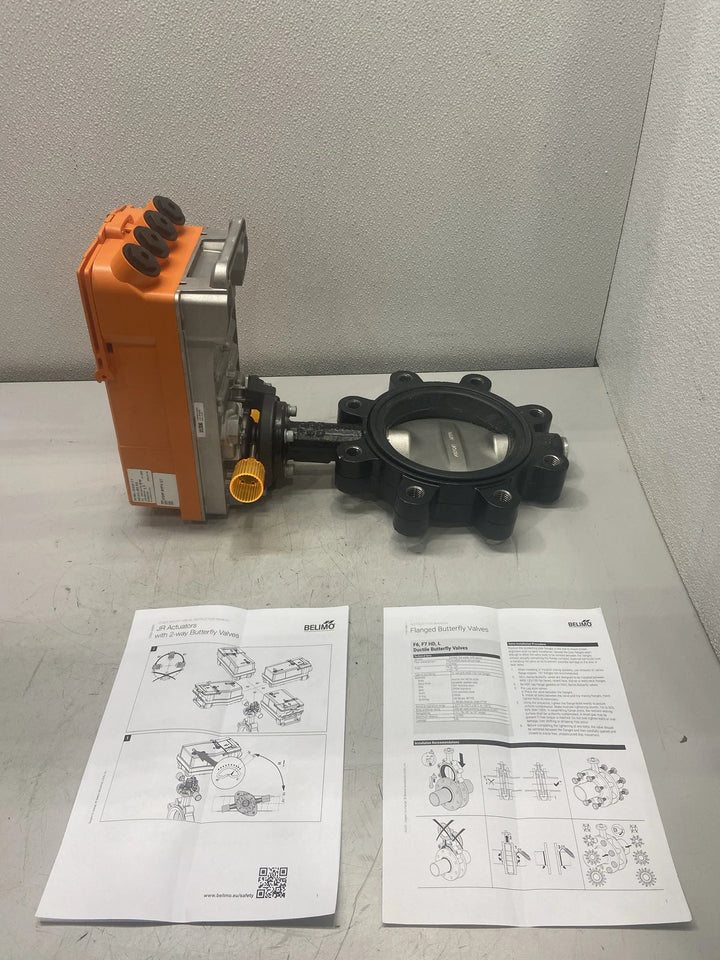 Belimo Flanged 2-Way Butterfly Valve With JR Actuator F615OL + JRXUP-3-T