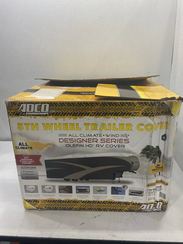 Adco Designer Series 5th Wheel Trailer Cover Gray 31'1"x34' 36855