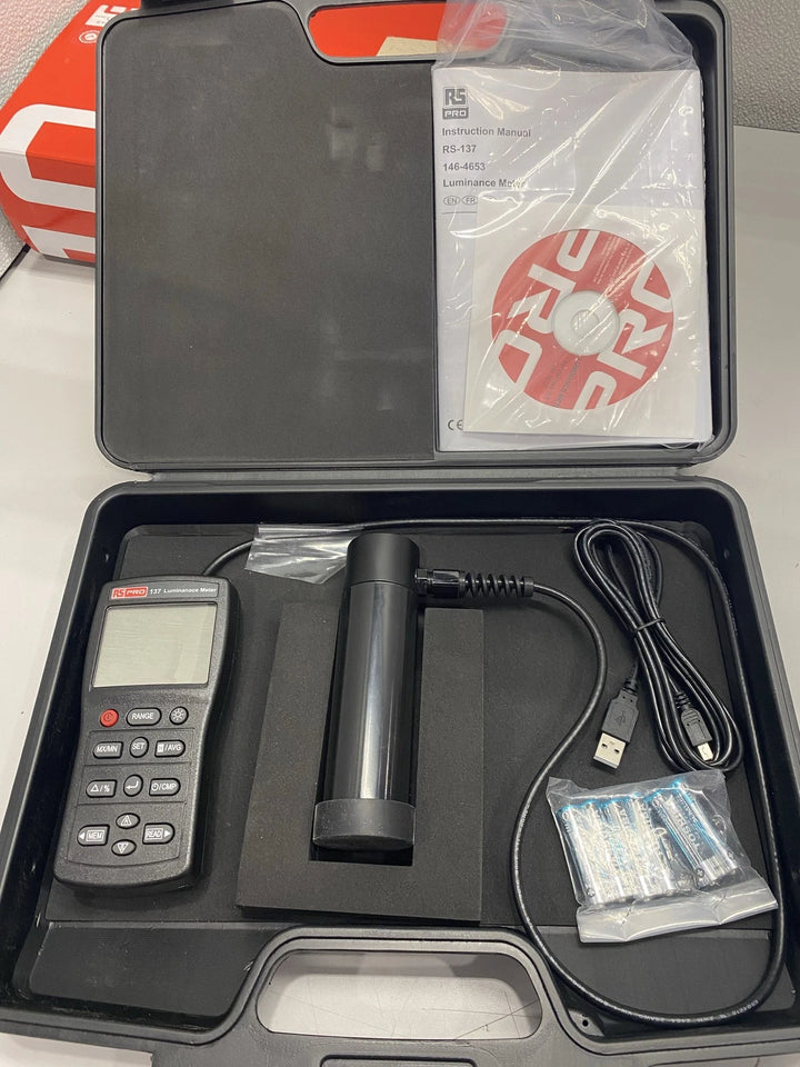 RS PRO Luminanace Meter RS-137 146-4653