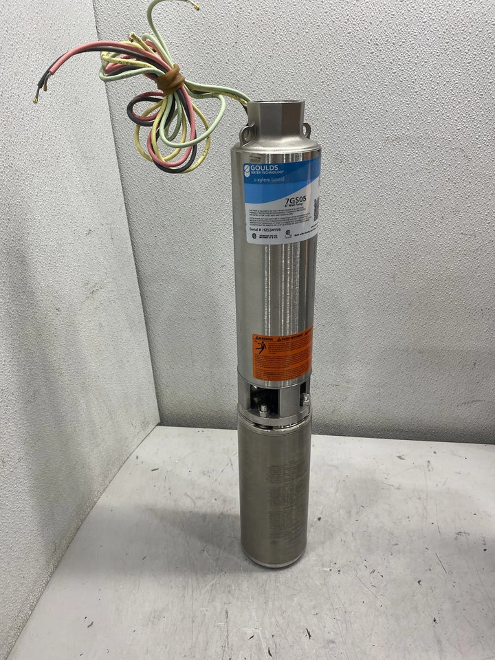 Goulds Well Pump 7GS05 with M05434 Motor
