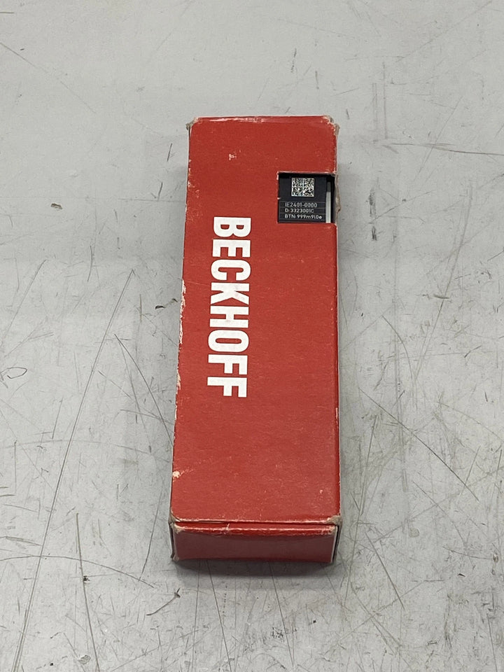 Beckhoff EtherCAT Box I/O Module 8ch M8 IP67 IE2401-0000