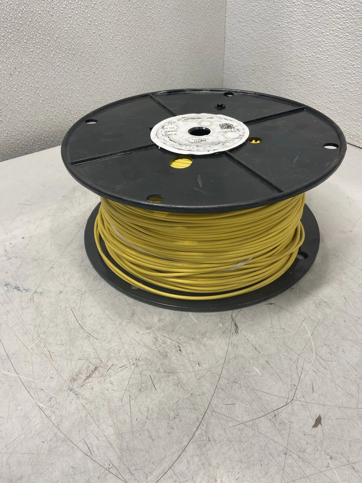 Del City Primary Wire 1000' Spool 14 AWG STR Yellow 1114006
