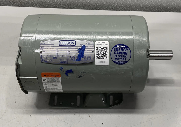 Leeson General Purpose Motor 60 Hz 3 HP 208-230/460 V 145T Frame C145T34NB2E