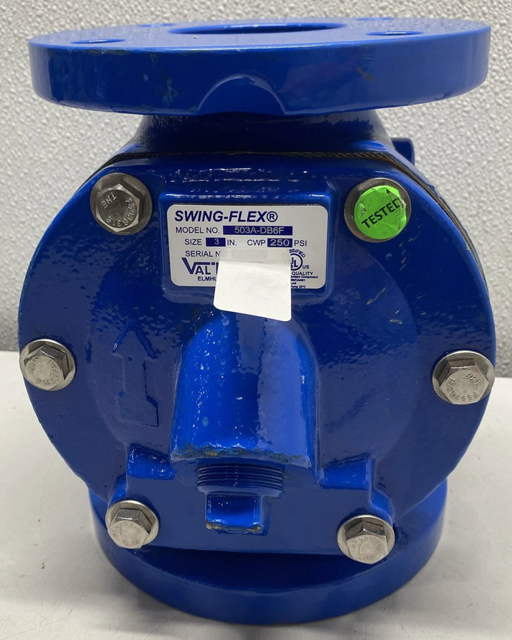 Val-Matic 3" Flanged Cast Iron Swing Flex Check Valve