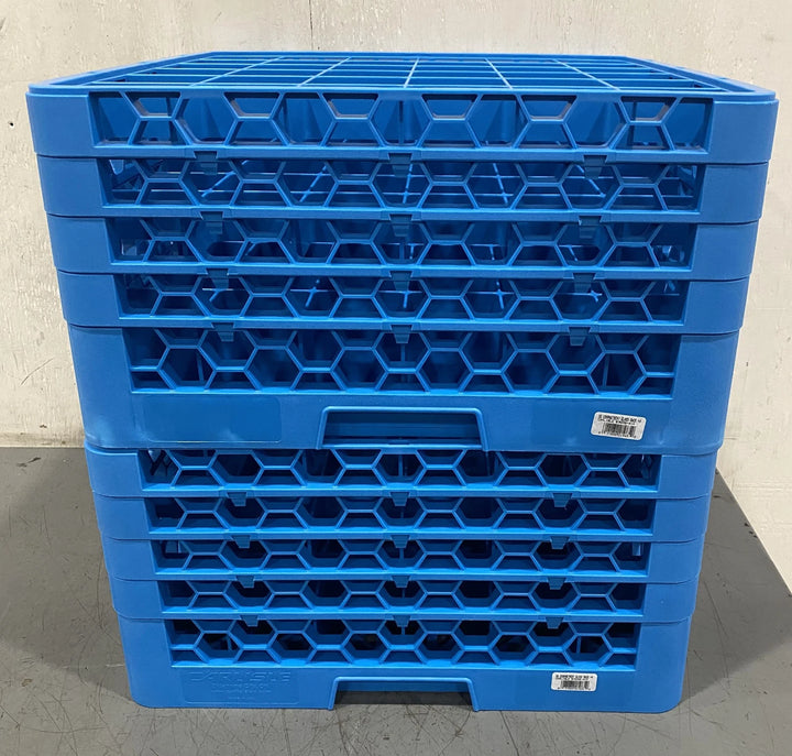 Set Of Carlisle 10.3" OptiClean 36-Compartment Divided Glass Rack RG36-414