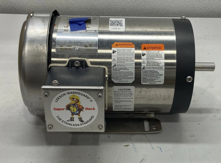 Leeson Stainless Washdown Motor 1HP -119490.00