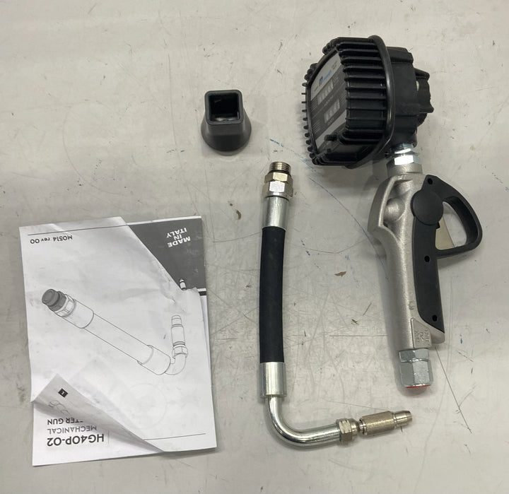 Macnaught Pneumatic Oil Gun W/ Control Valve 1/2" Inlet HG40P-02