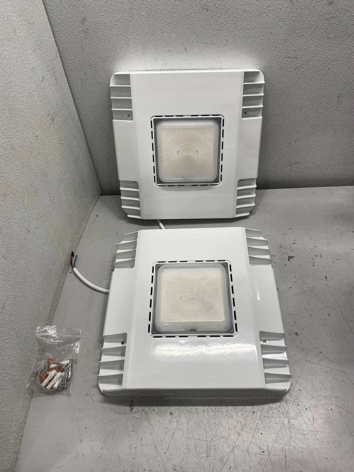 NUWATT 150W Waterproof LED Canopy Lights NW-CP-150W-2CT-WH-2P 2 Pack