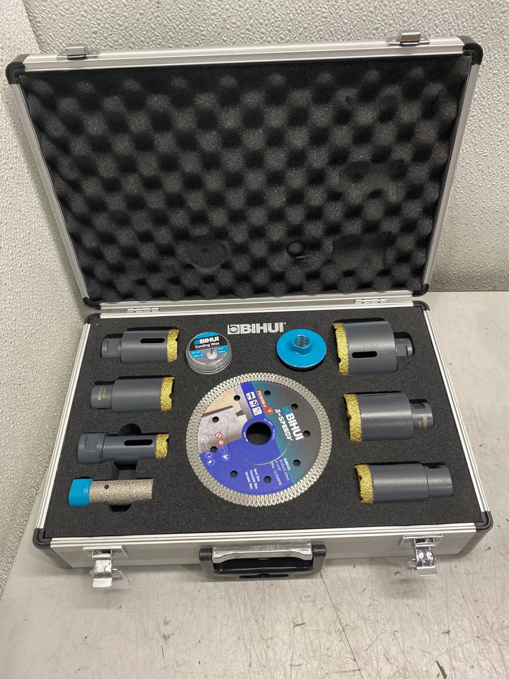 BIHUI Diamond Turbo Drill Set 10 Piece DBDAK10