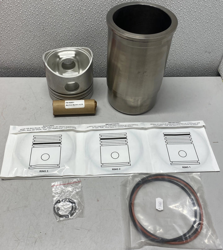 Vapormatic Piston and Sleeve Set, Fits Select John Deere Models AR71593/ VPB9652