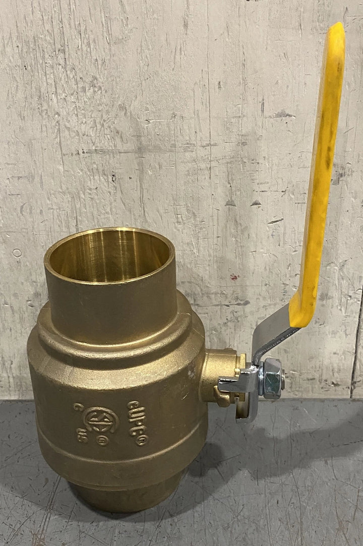Bluefin 2 1/2" 600 WOG Brass Manual Ball Valve