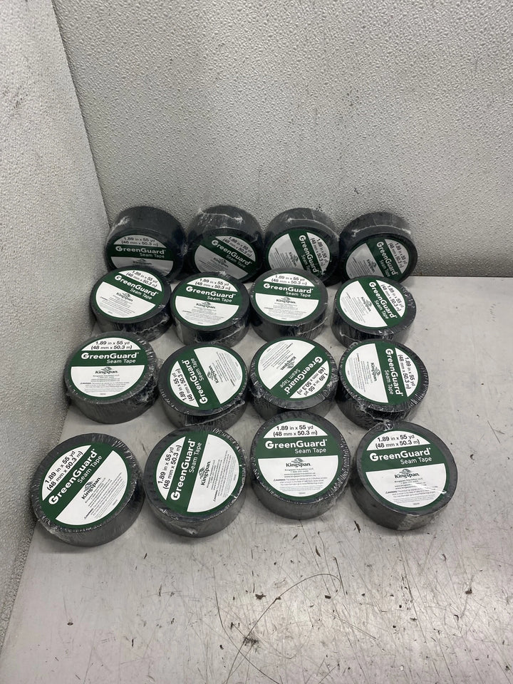 Kingspan 1.89” x 55 yd GreenGuard Seam Tape Case of 16 Rolls