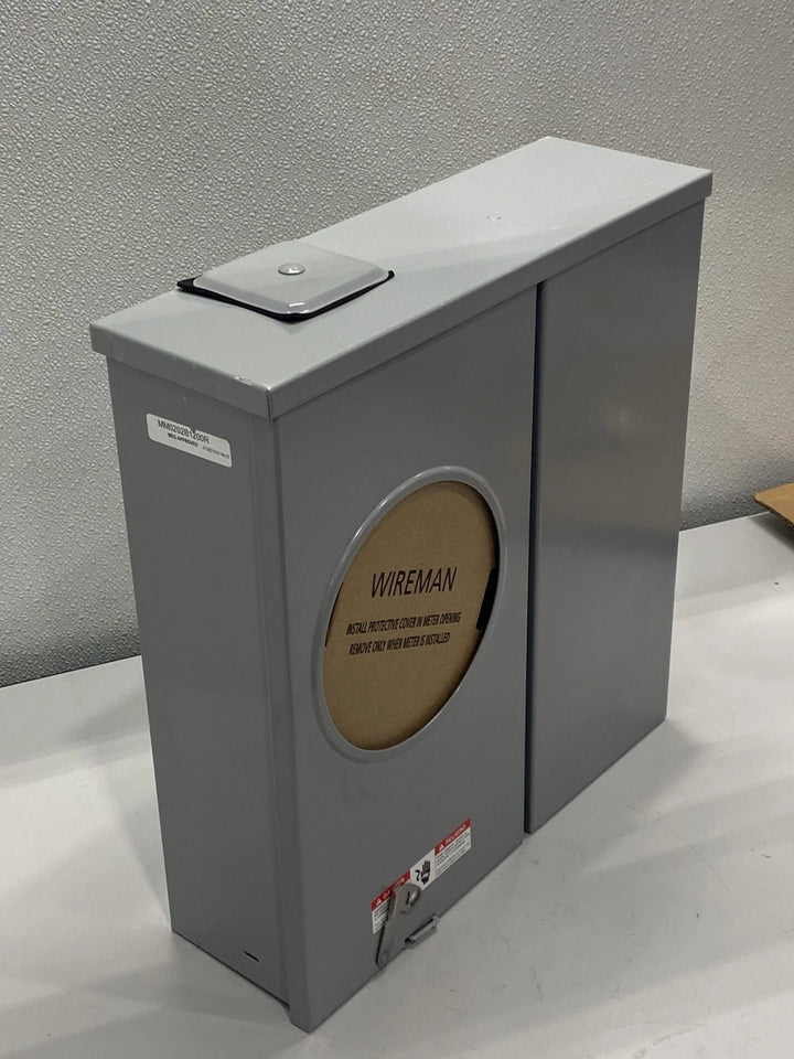 Siemens MM0202B1200R 200A Meter Main Combination Ringless 2-Space OH/UG