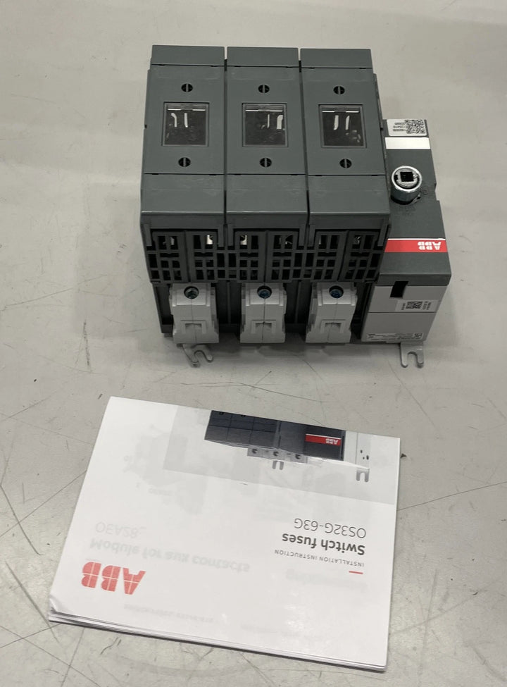 ABB Fusible Disconnect Switch 60A 3 Pole Class 3 OS60GJ03