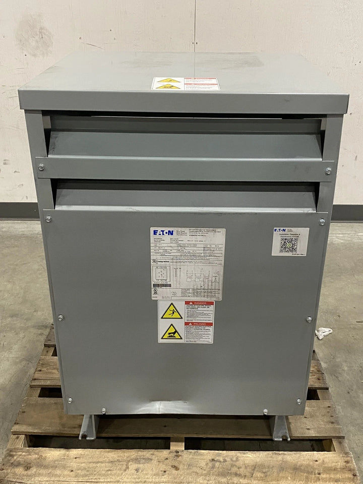 Eaton V48M28T4516CU 45 KVA Transformer 480V High 208Y/120V Low 3PH
