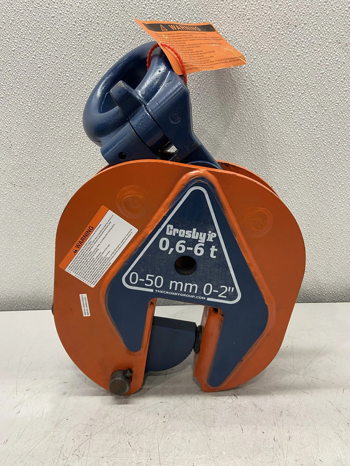 Crosby Universal Lifting Plate Clamp 6 Ton Capacity IPU10