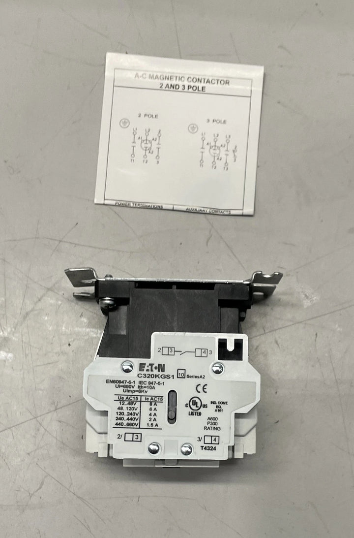 Eaton Contactor CN35DN3AB 3 Pole 30A 600VAC
