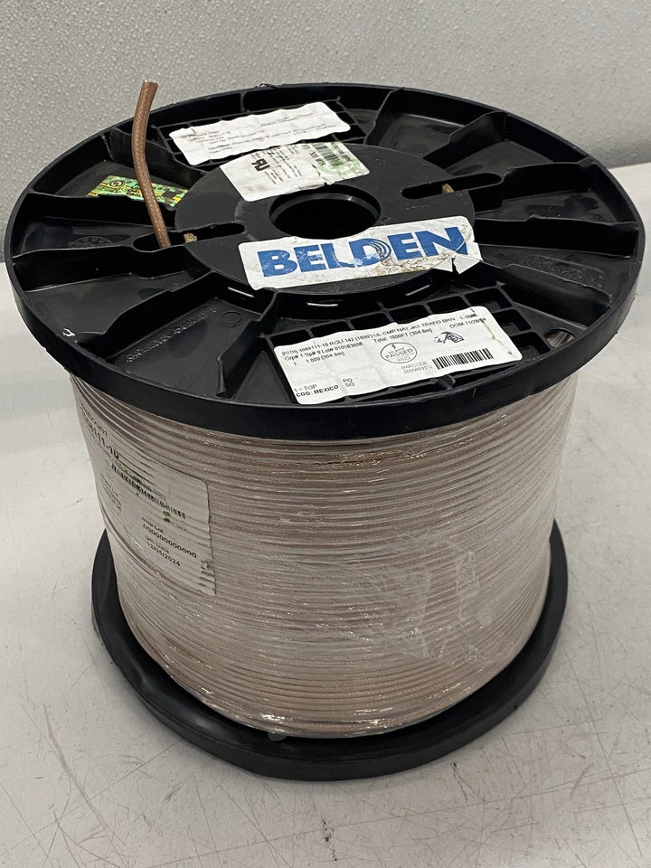 Belden RGU-142 Coaxial Cable 19AWG Plenum 1000ft 83242