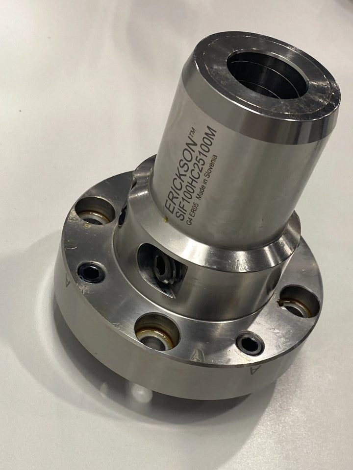 Erickson SIF100HC25100M Hydraulic Chuck 25mm HSK100A Tool Holder