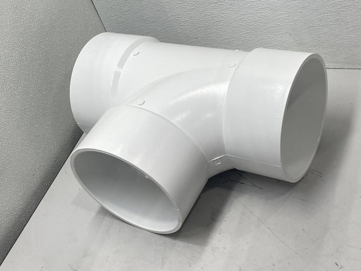 NIBCO 4811 8" PVC DWV Sanitary Tee Hub Fitting K099800