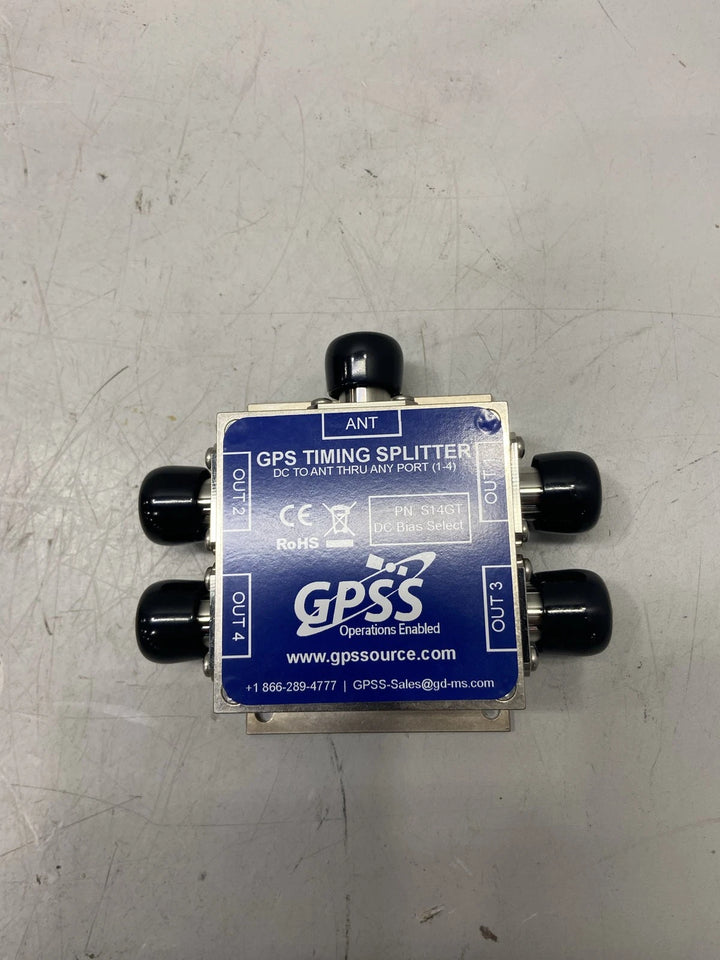 GPSS GPS 1x4 Timing Splitter S14GT-A00-NF