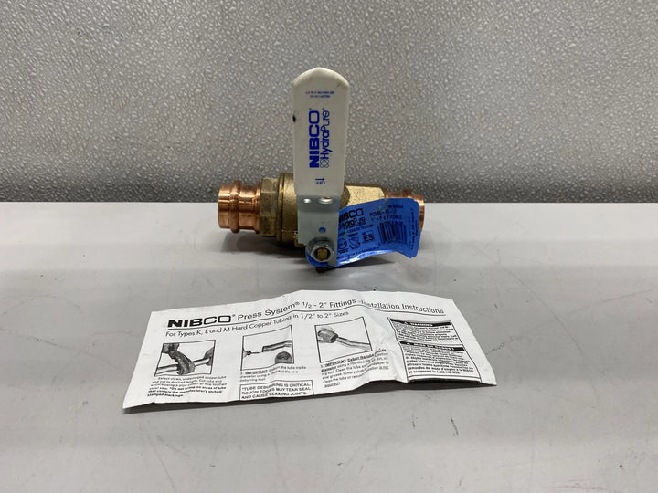 Nibco Bronze Ball Valve Lead-Free 2-1/2" (NFB840XA)
