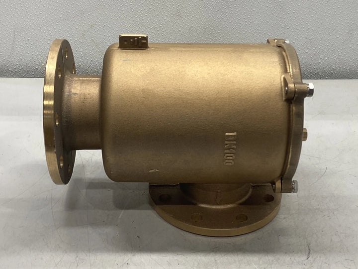 Guidi DN100-PC16 Bronze Flanged Vertical Intake Water Strainer 1283-2006M4