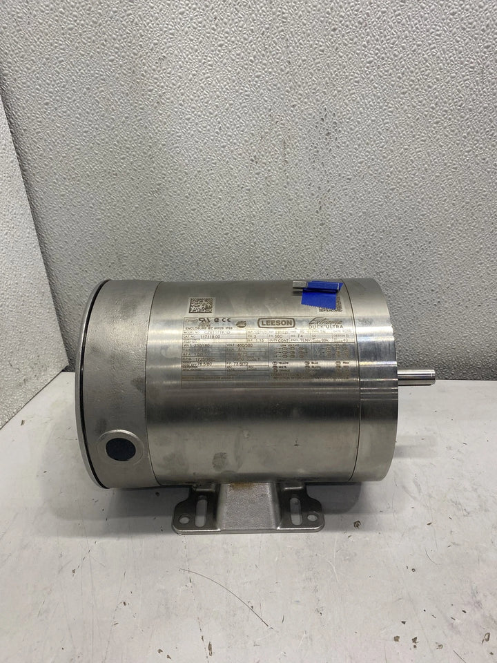 Leeson 1/2 Hp Ultra Washdown Motor 117119.00