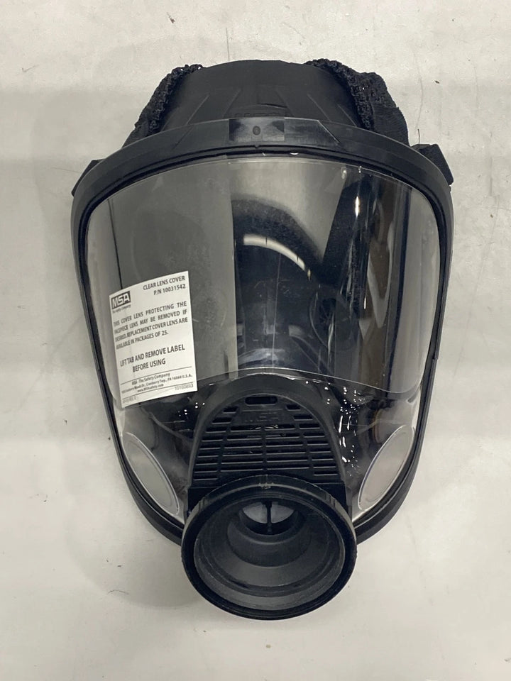 MSA Advantage 4100 Full Face Respirator Hycar Single Port Net Harness