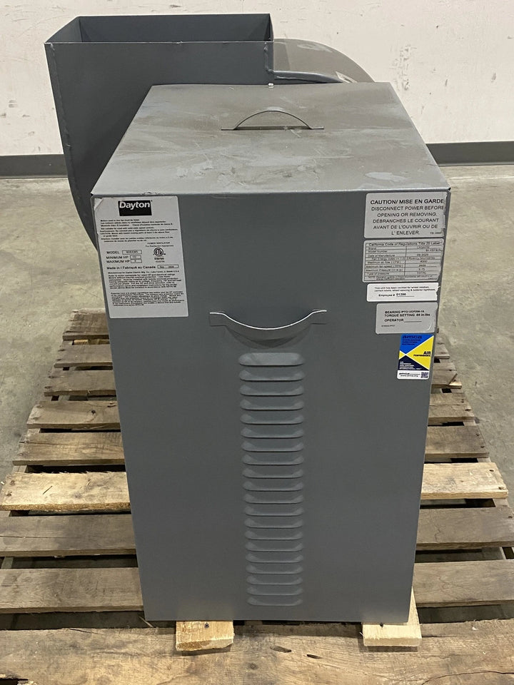 Dayton 806XW5 Utility Exhaust Blower Without Drive Unit, 15” Wheel Belt Drive
