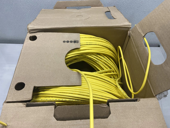 Mohawk 23/4p Cat 6 Plenum Cable U/UTP Yellow 1000ft M58283B