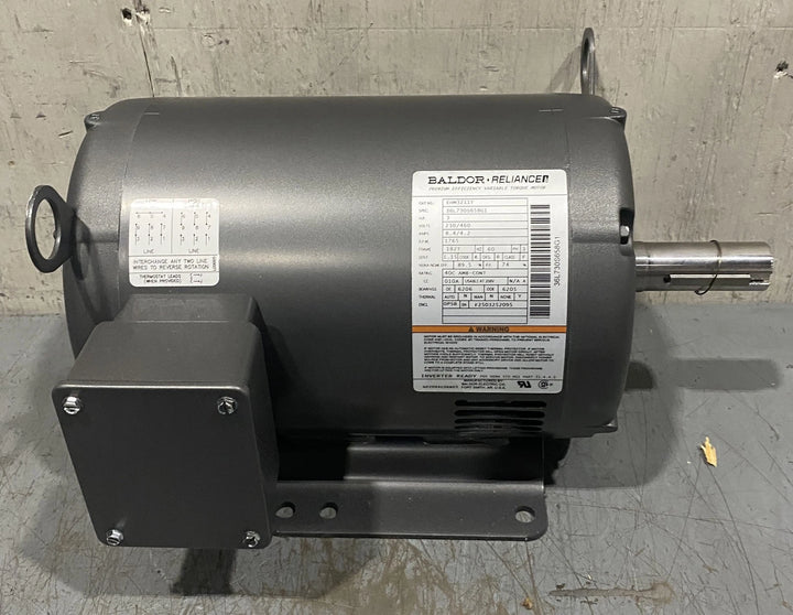 Baldor Reliance 3HP 3PH 1765 RPM General Purpose Motor EHM3211T