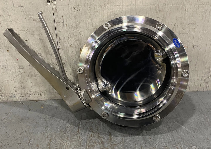 Wayland 6" 316 Stainless Steel Clamp Butterfly Valve W6BFVTC-E-6