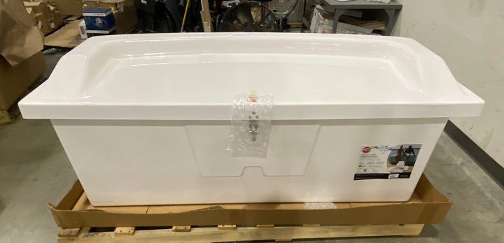 Taylor Made Stow-N-Go Fiberglass Dock Box White 73”L 83555